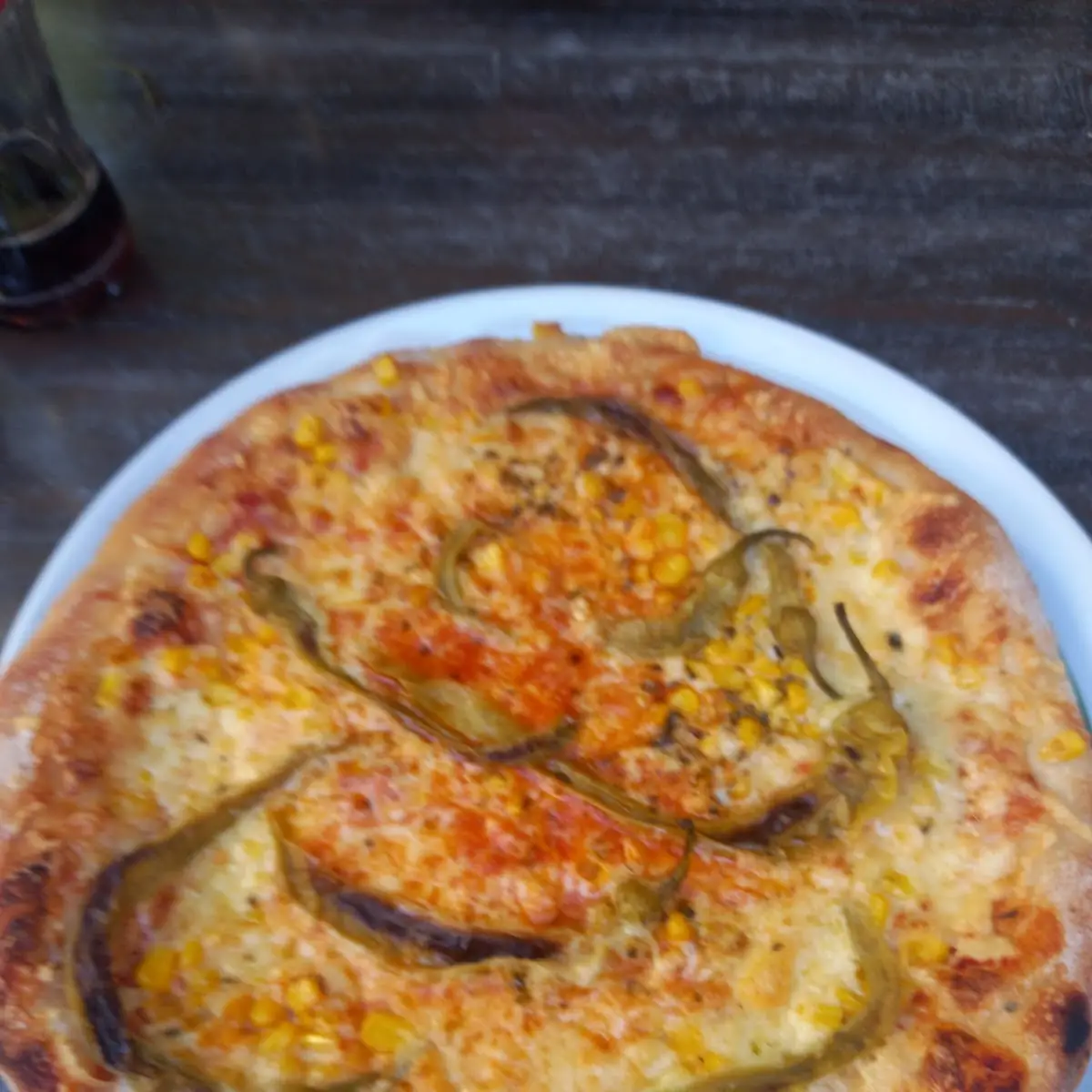 Pizza Margarita Mit Mais