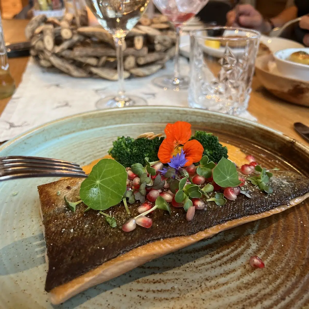 Lachsforelle Mit Süßkartoffelpüree