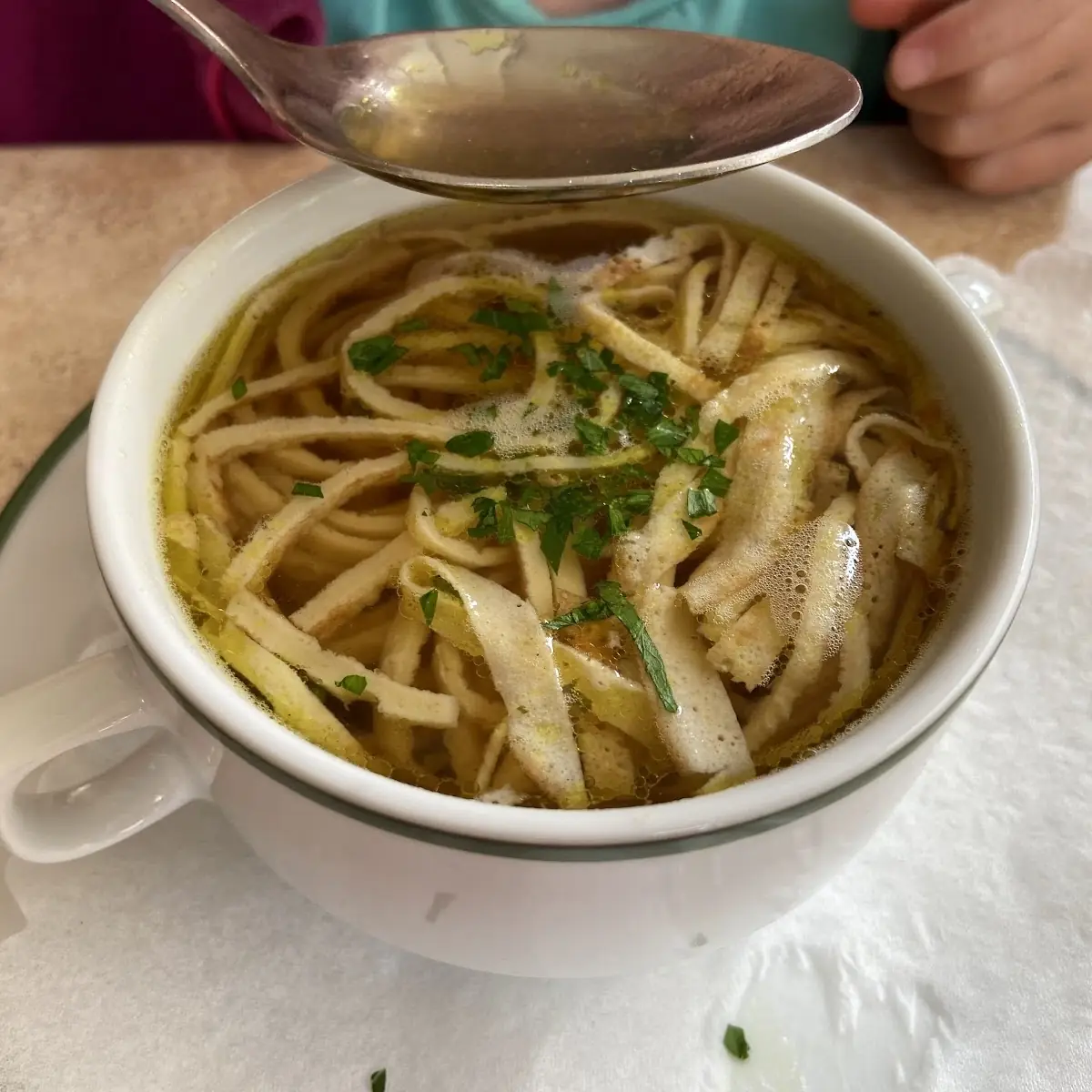 Rindsuppe Mit Frittaten