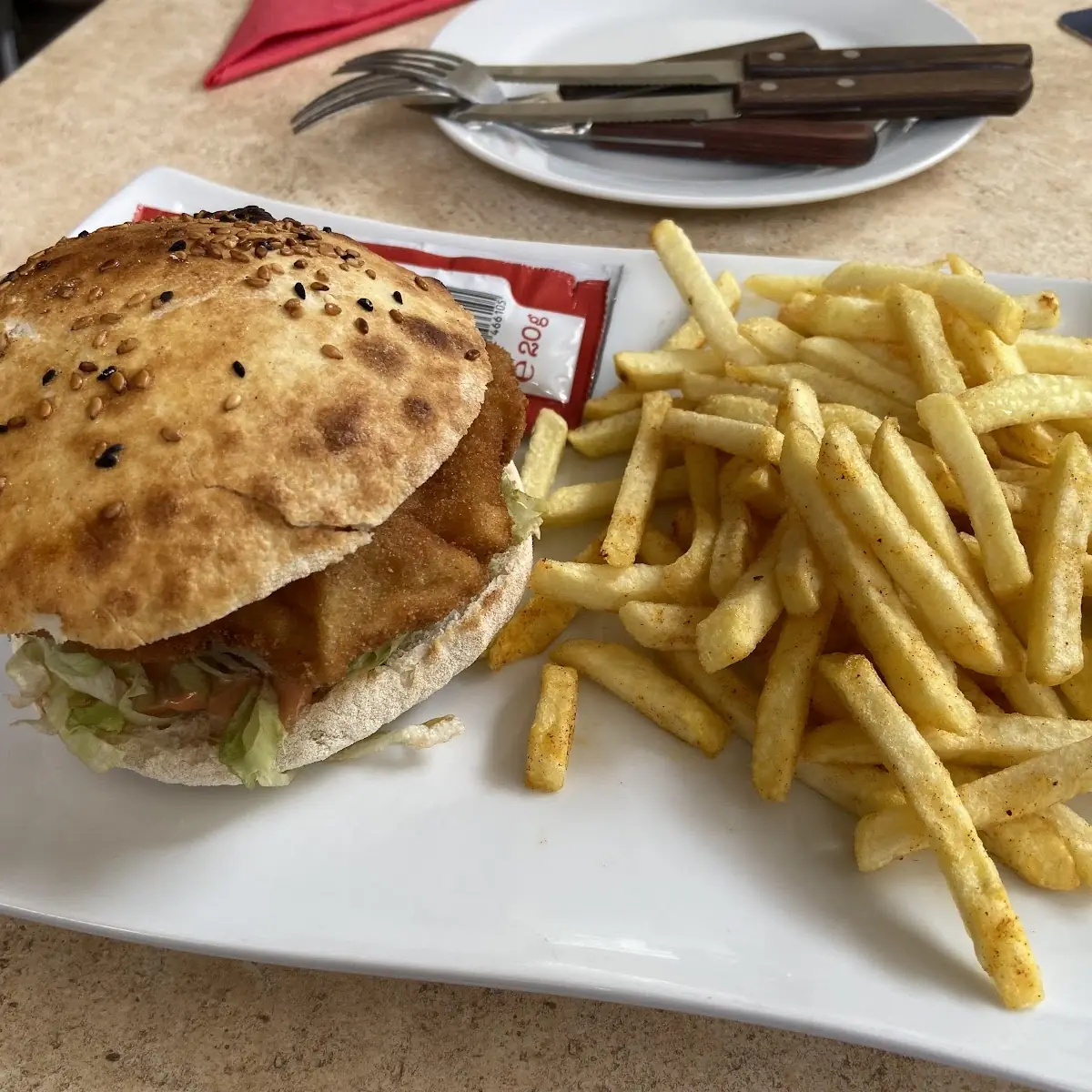 Schnitzel Burger