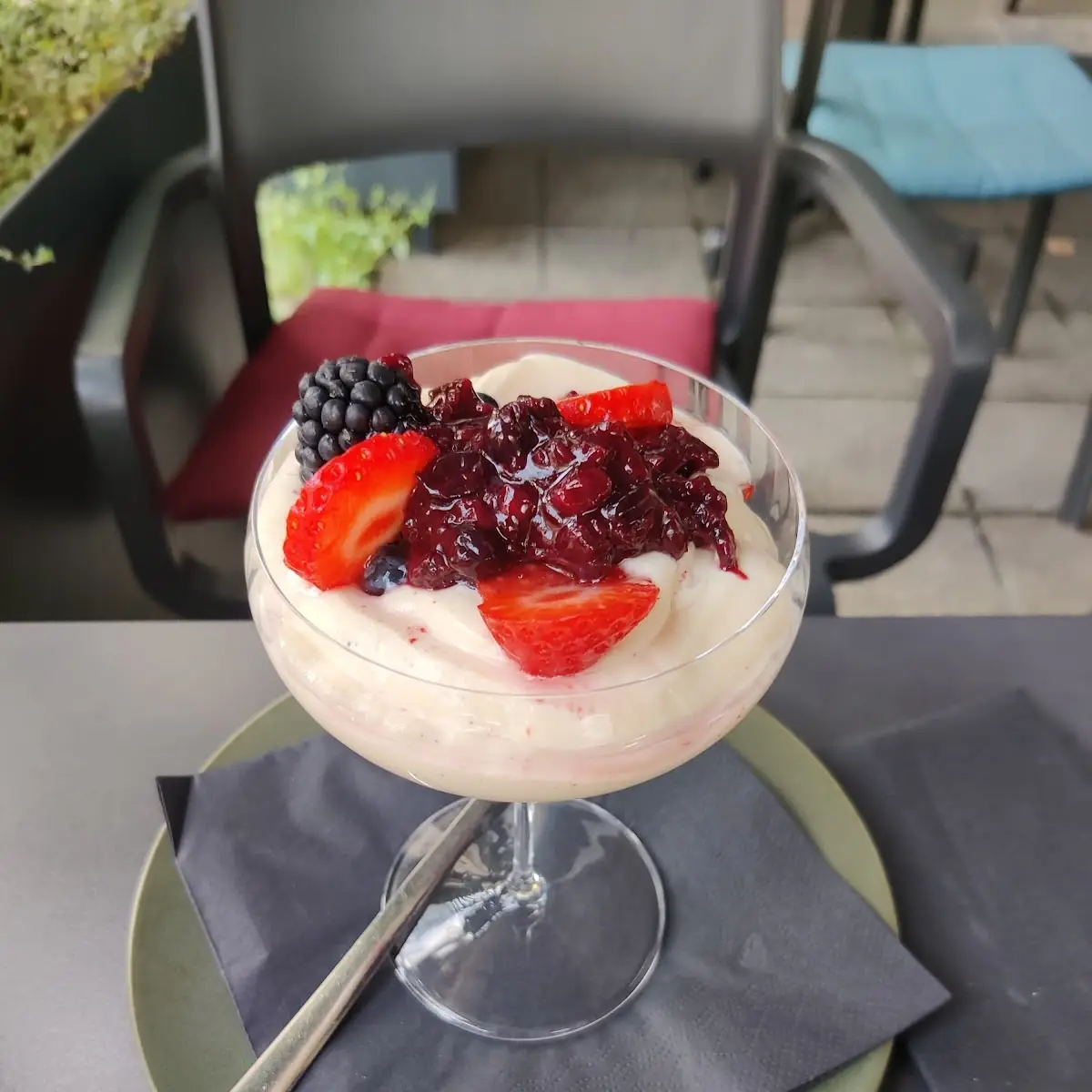 Witte Chocolade Ricotta Mouse