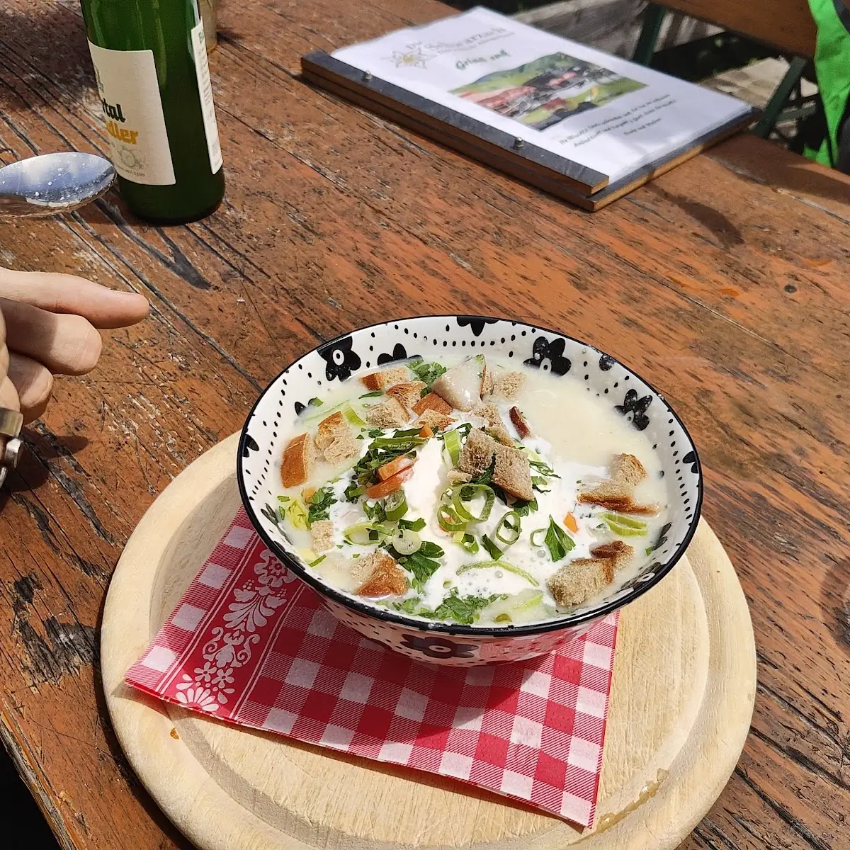 Graukäse-suppe
