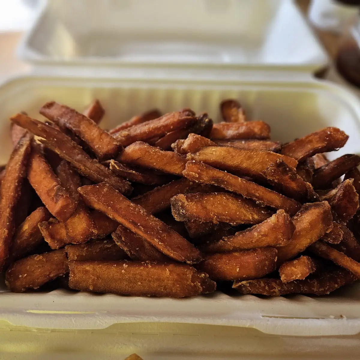 Süsskartoffel Pommes