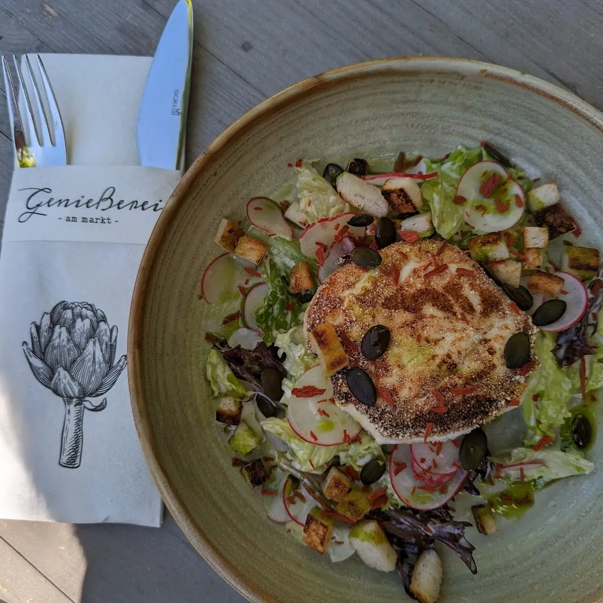 Salat Mit Schafkäse