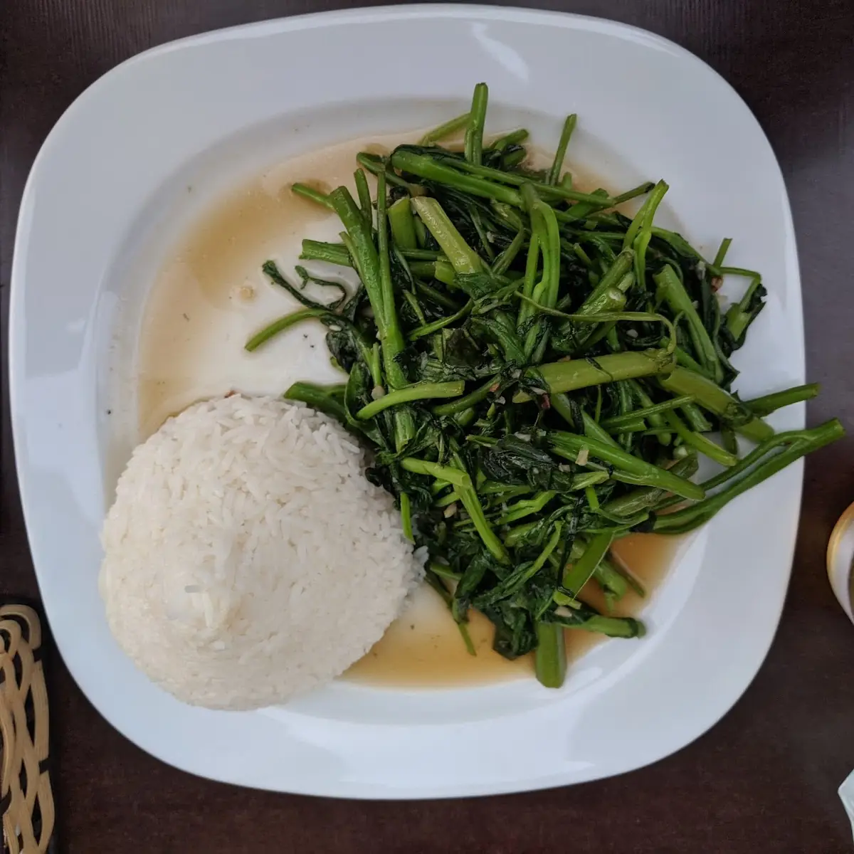 Water Spinach with Garlic