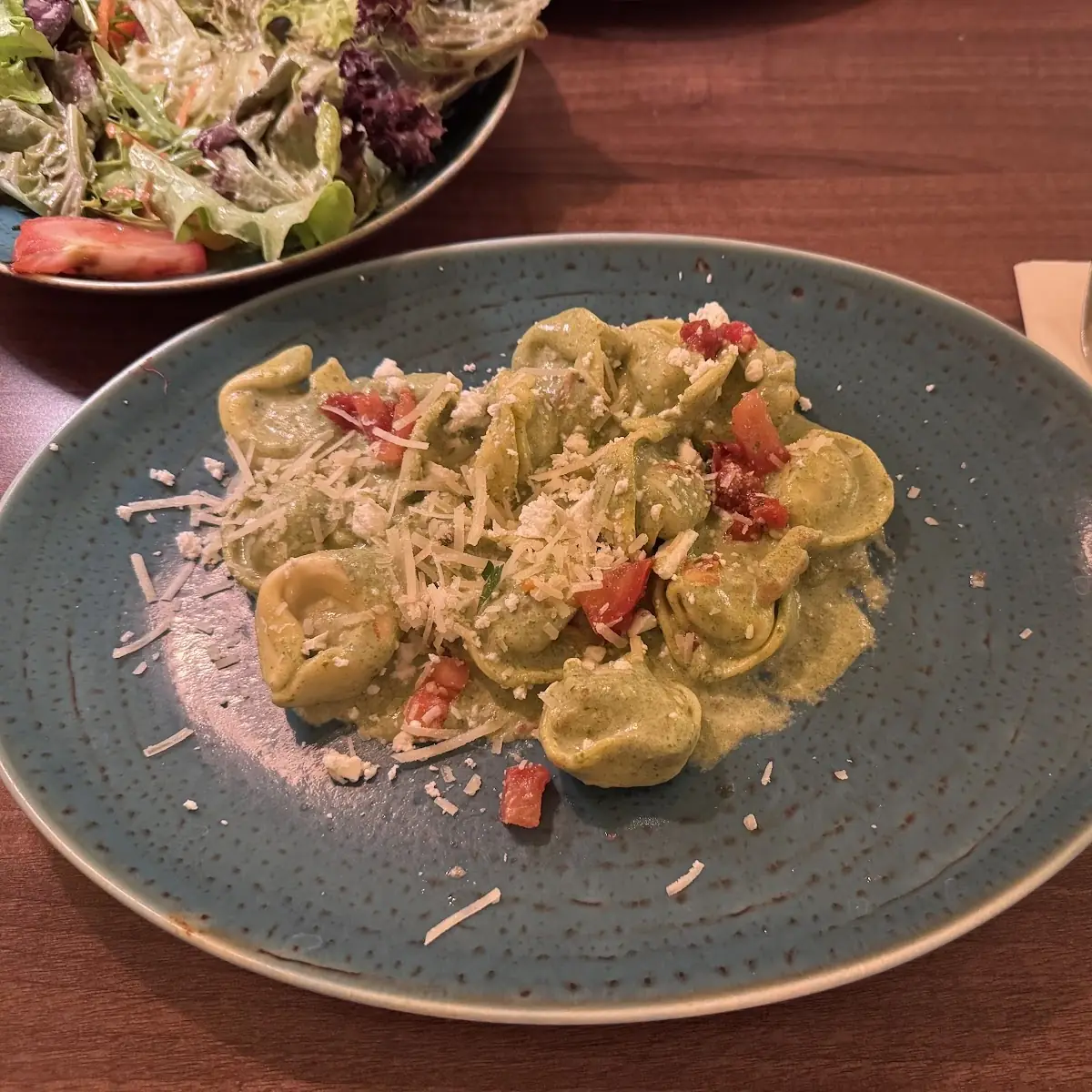 Tortellini Mit Spinat