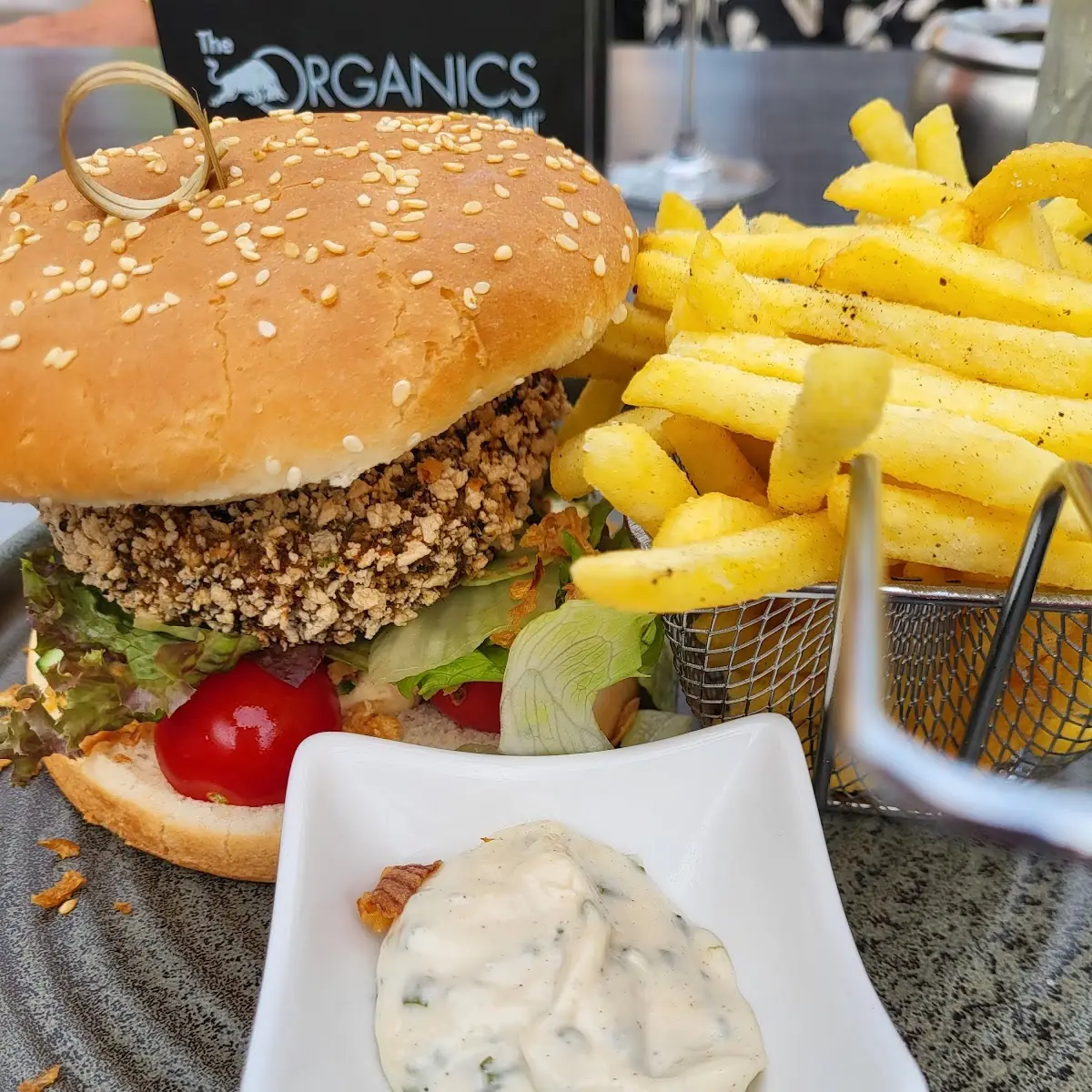 Falafel-burger