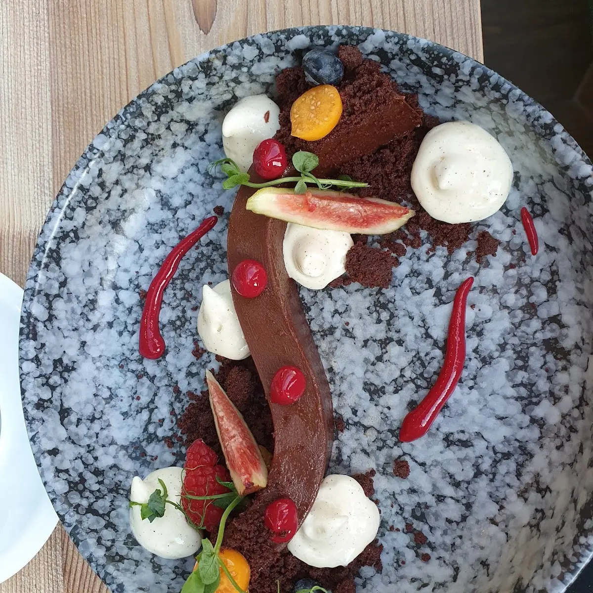 Honig Schoko Ganache