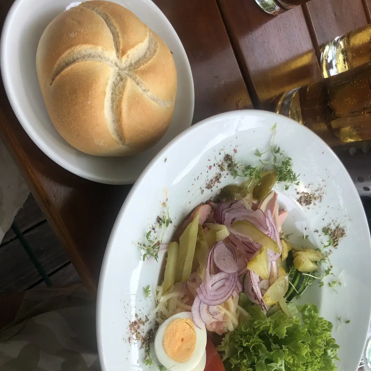 Lumpensalat Garniert