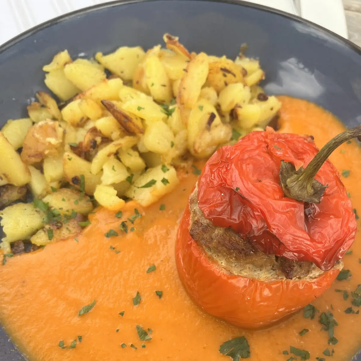 Gefüllter Paprika