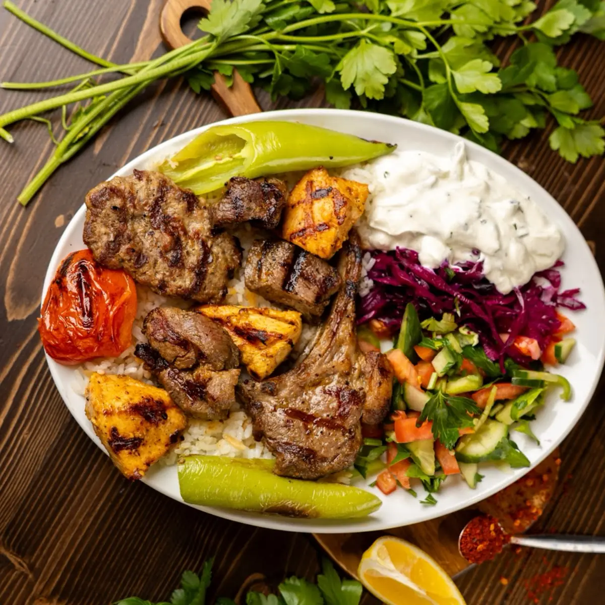 Gemischter Grillteller