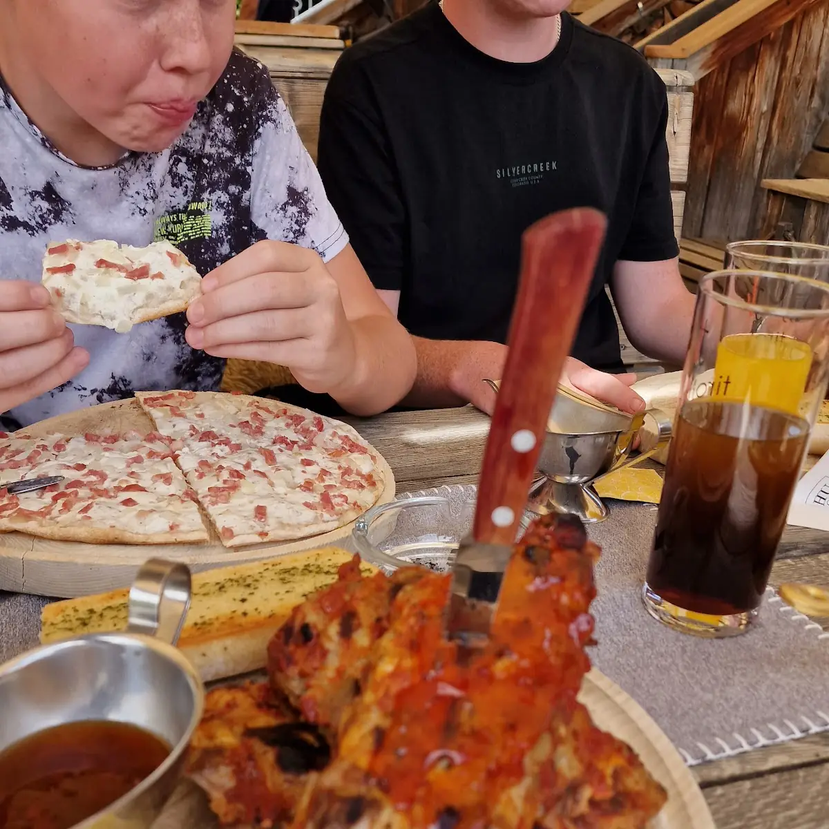 Spare Ribs Flammkuchen