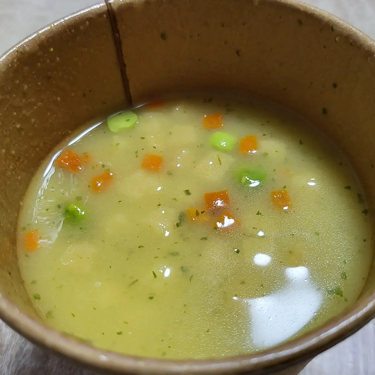 Gemüsecremesuppe