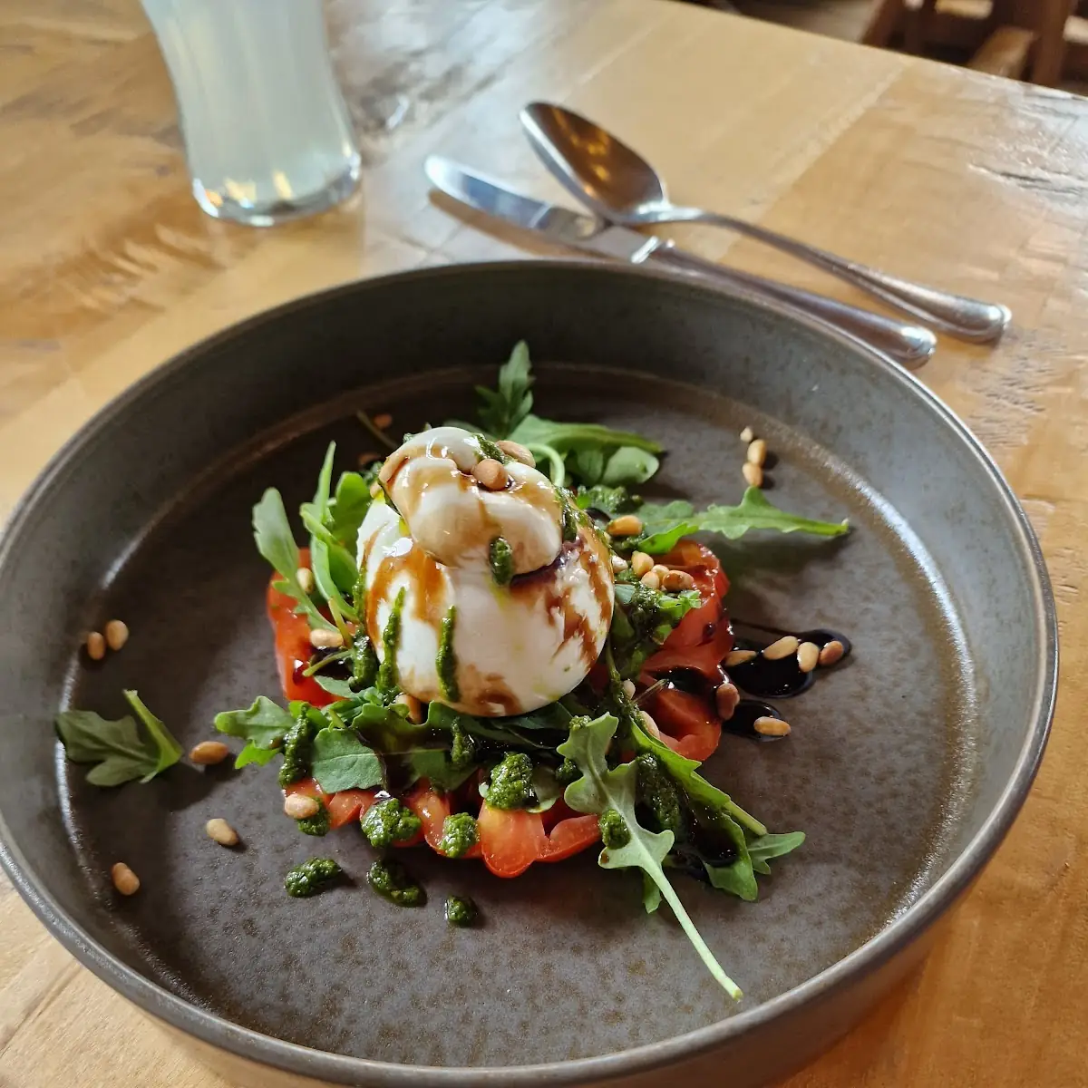 Burrata Auf Ochsenherz-tomate