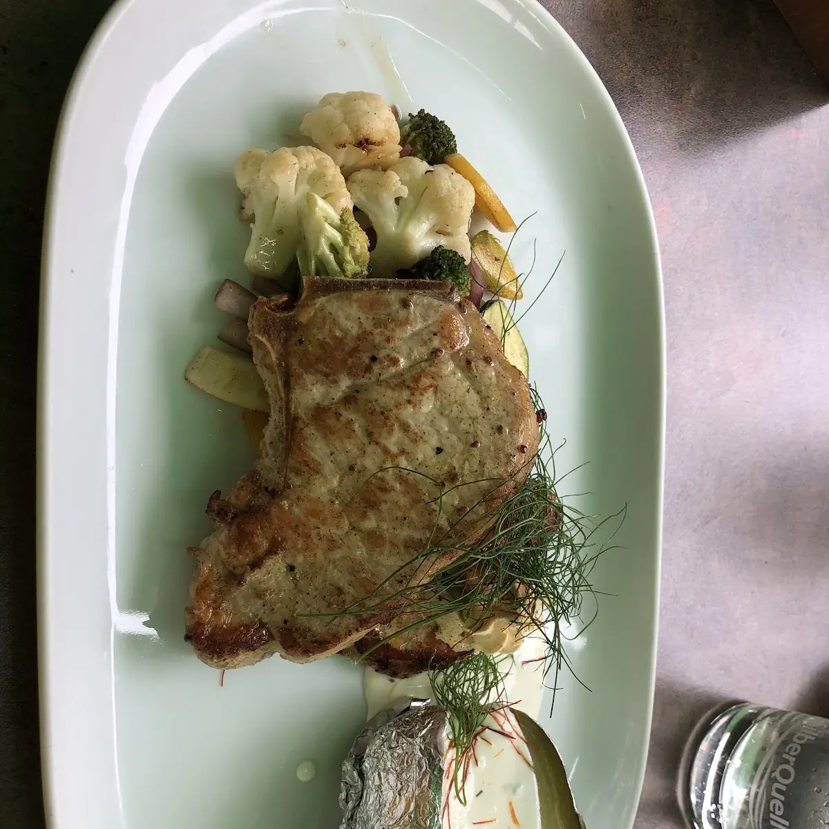 Schweinekotelett Mit Grillgemüse