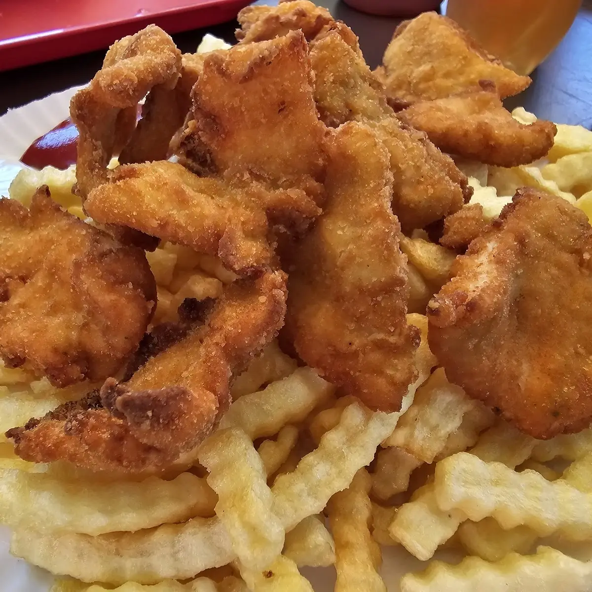 Nuggets Mit Pommes