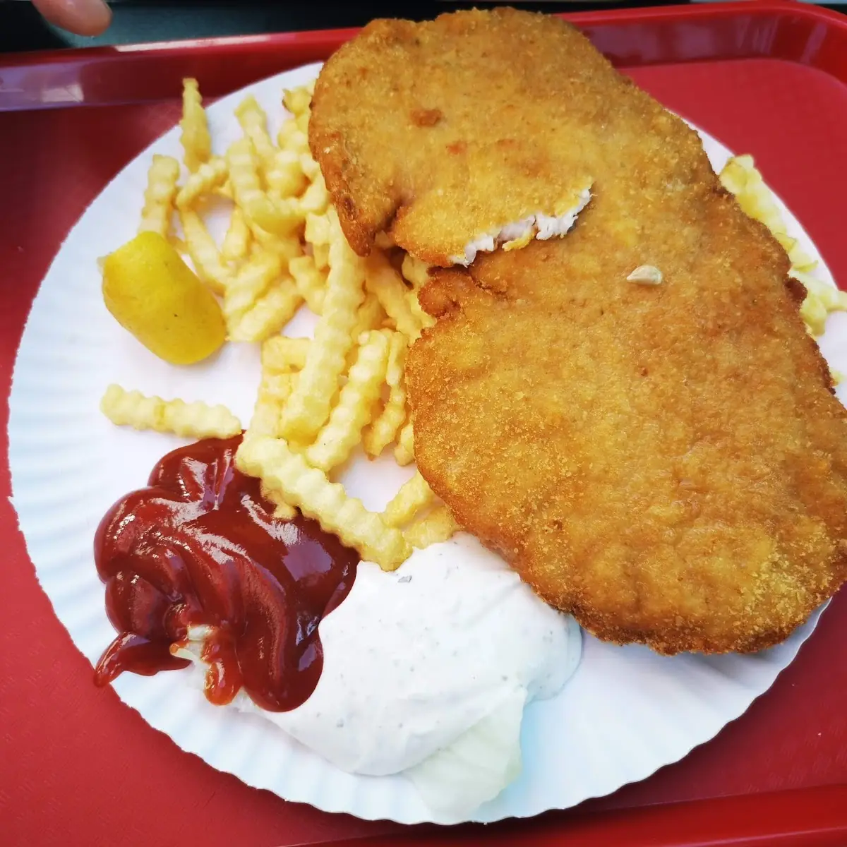 Schnitzel Mit Pommes
