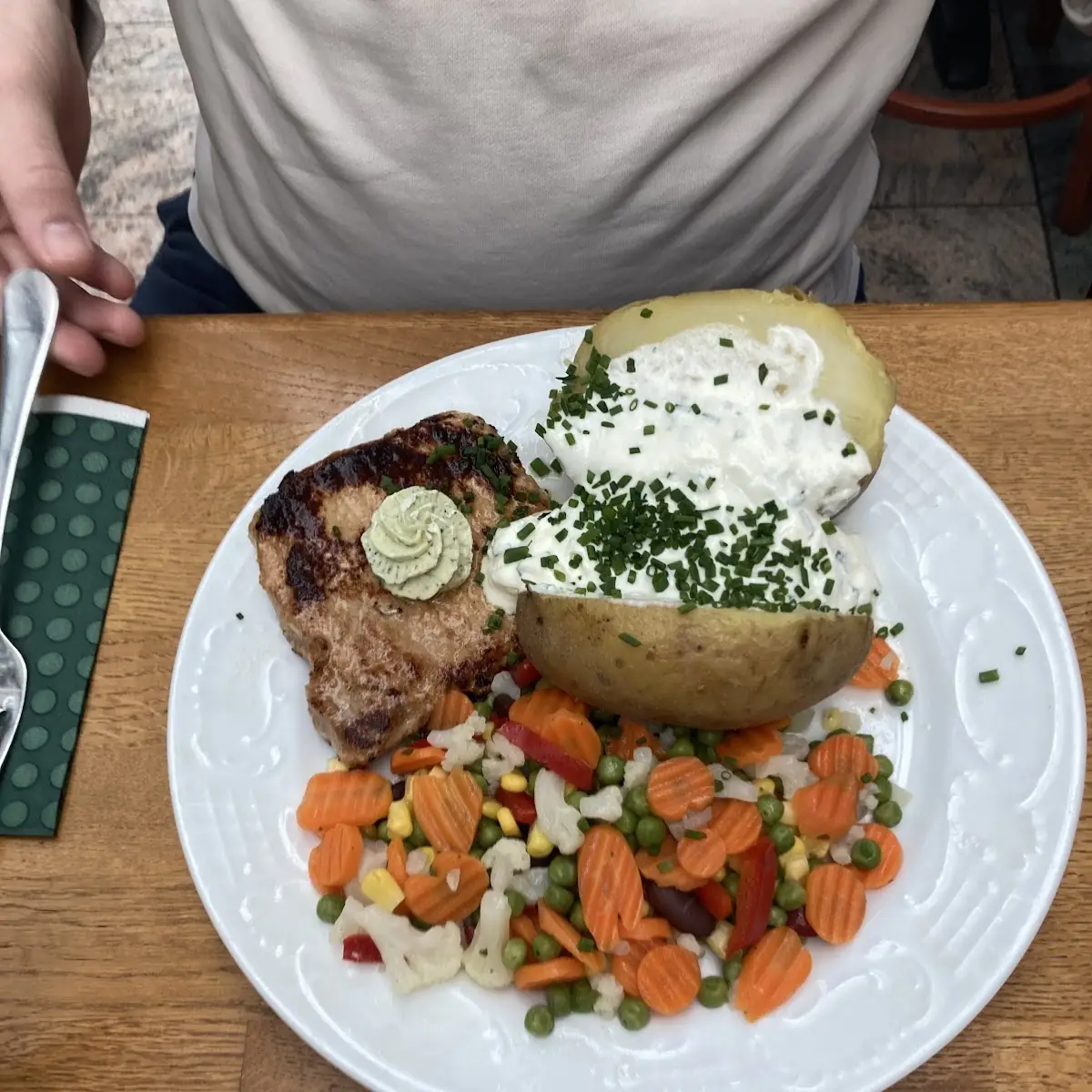 Ofenkartoffel Mit Sauce