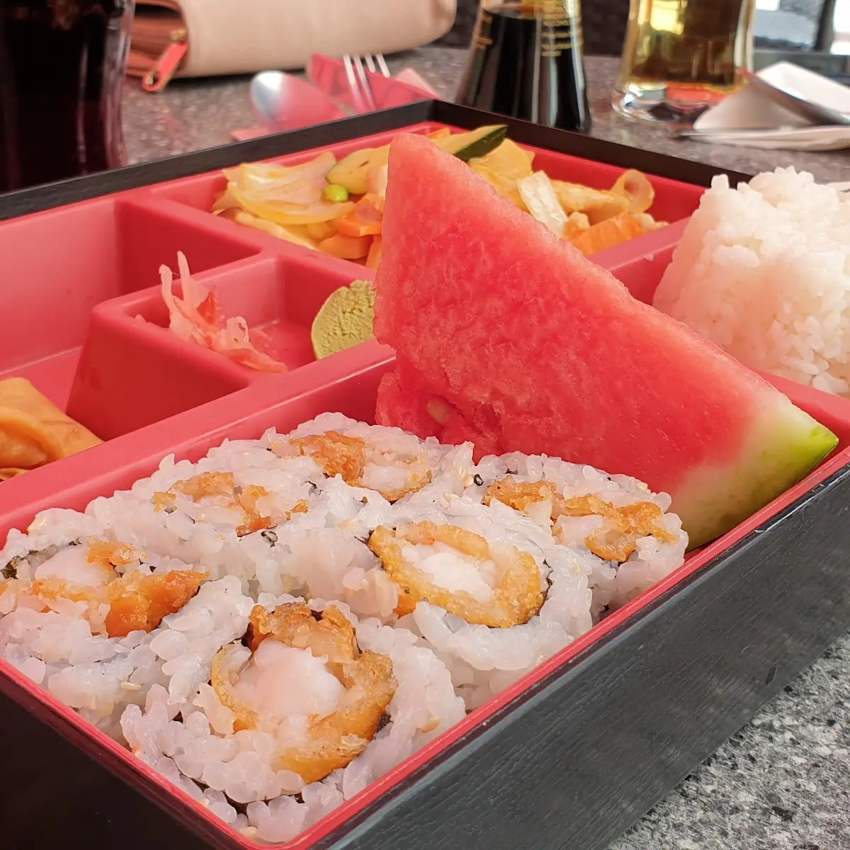 Lachs Bento