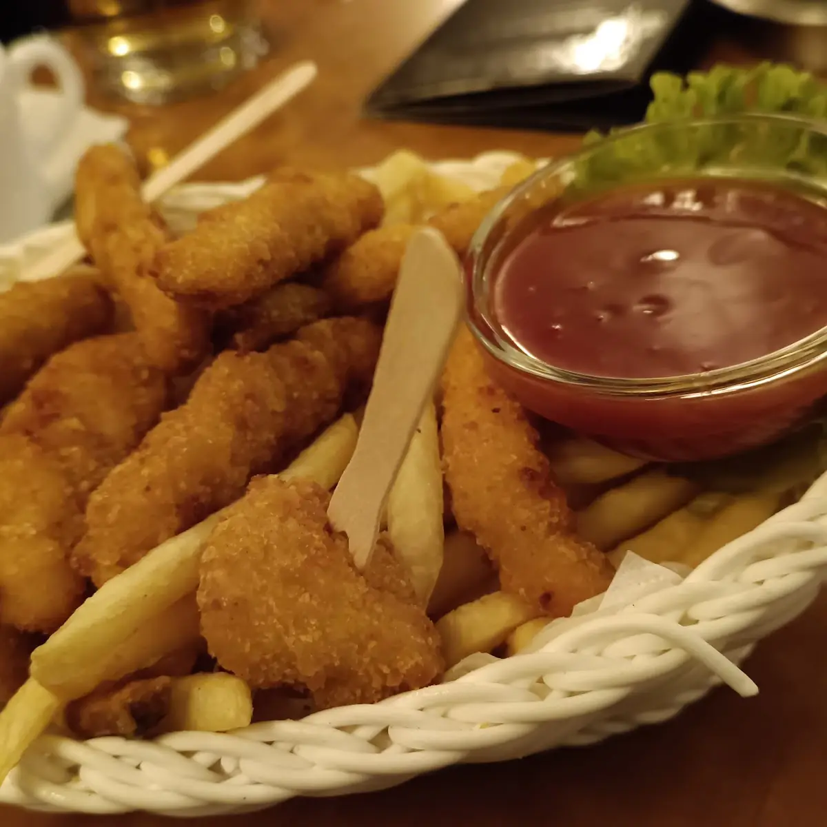 Chicken In Basket