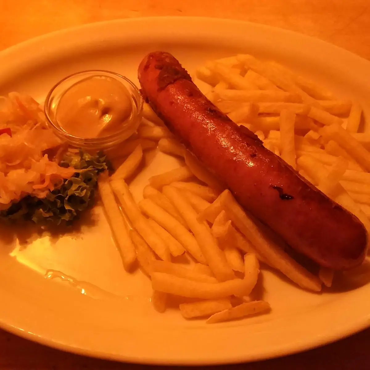 Käsekrainer Con Chucrut
