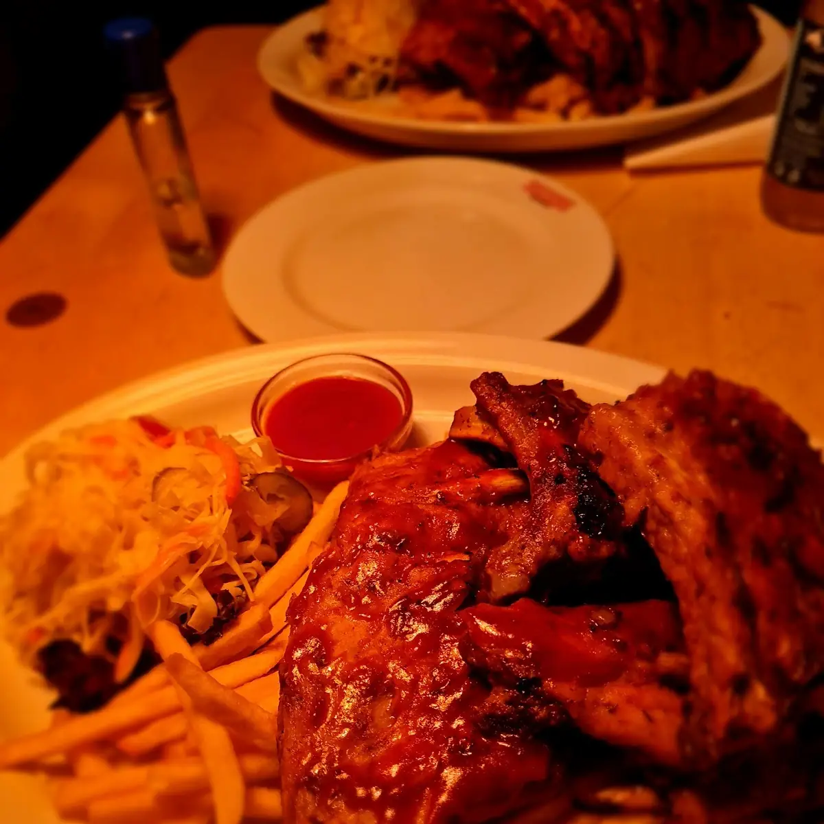 Spareribs With French Fries