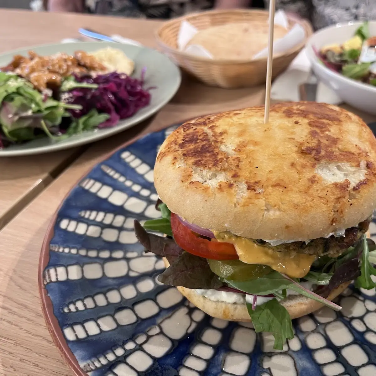 Sweet Potato Burger