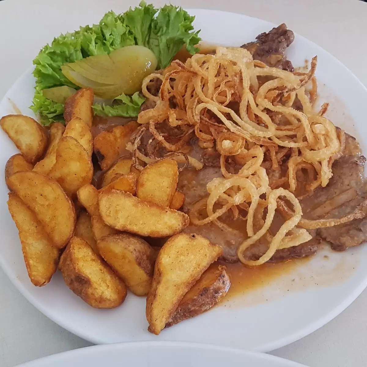 Zwiebelrostbraten