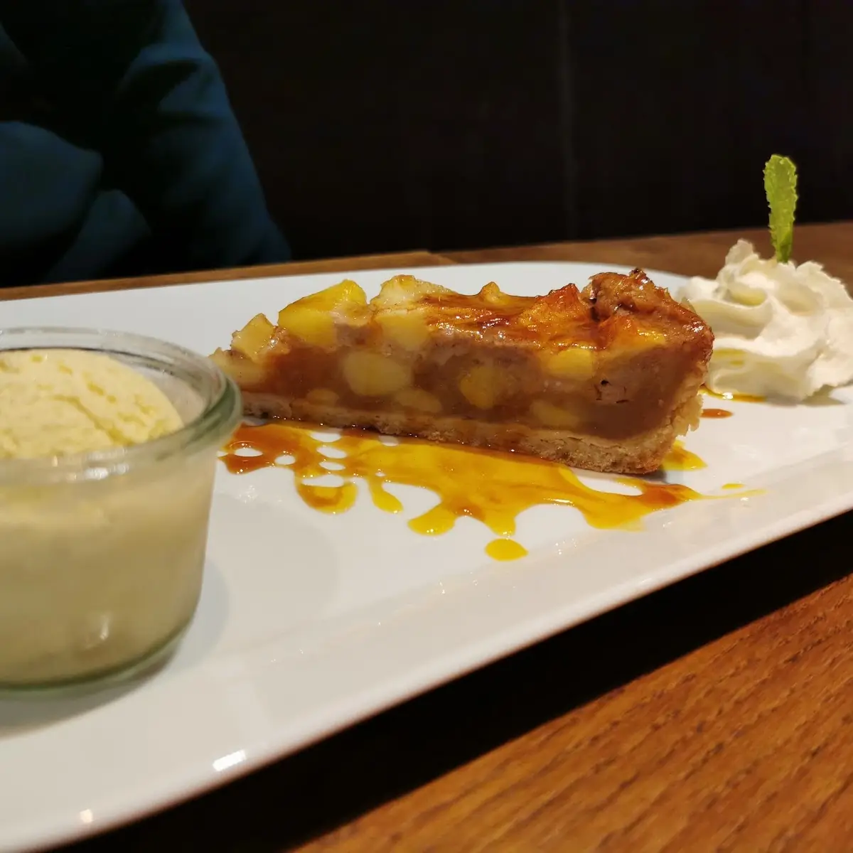 Apple Pie Mit Vanilleeis