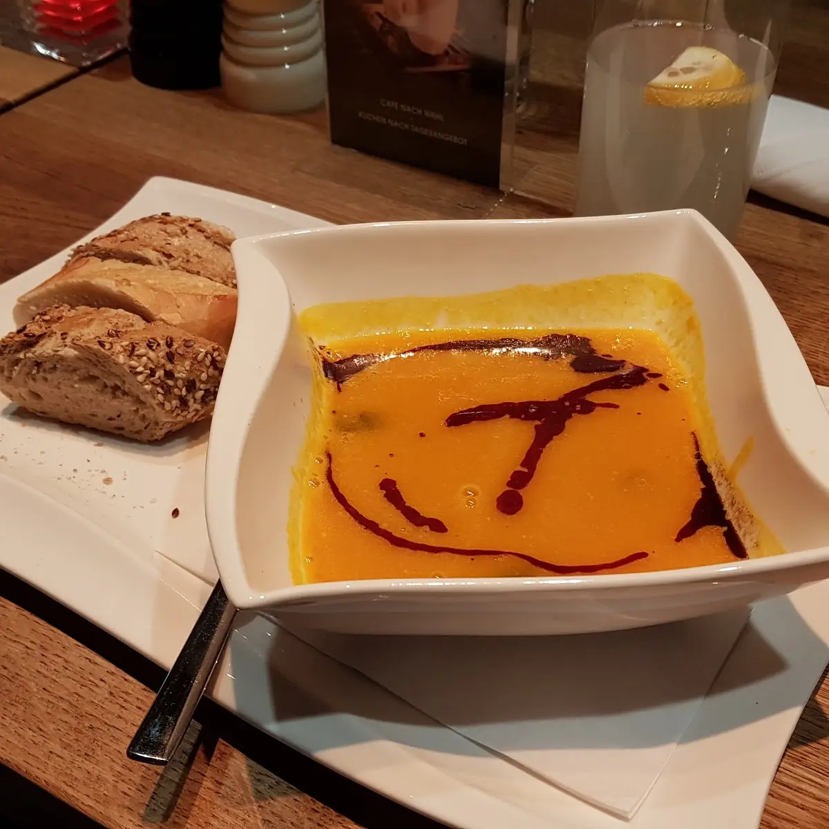 Kürbiscremesuppe
