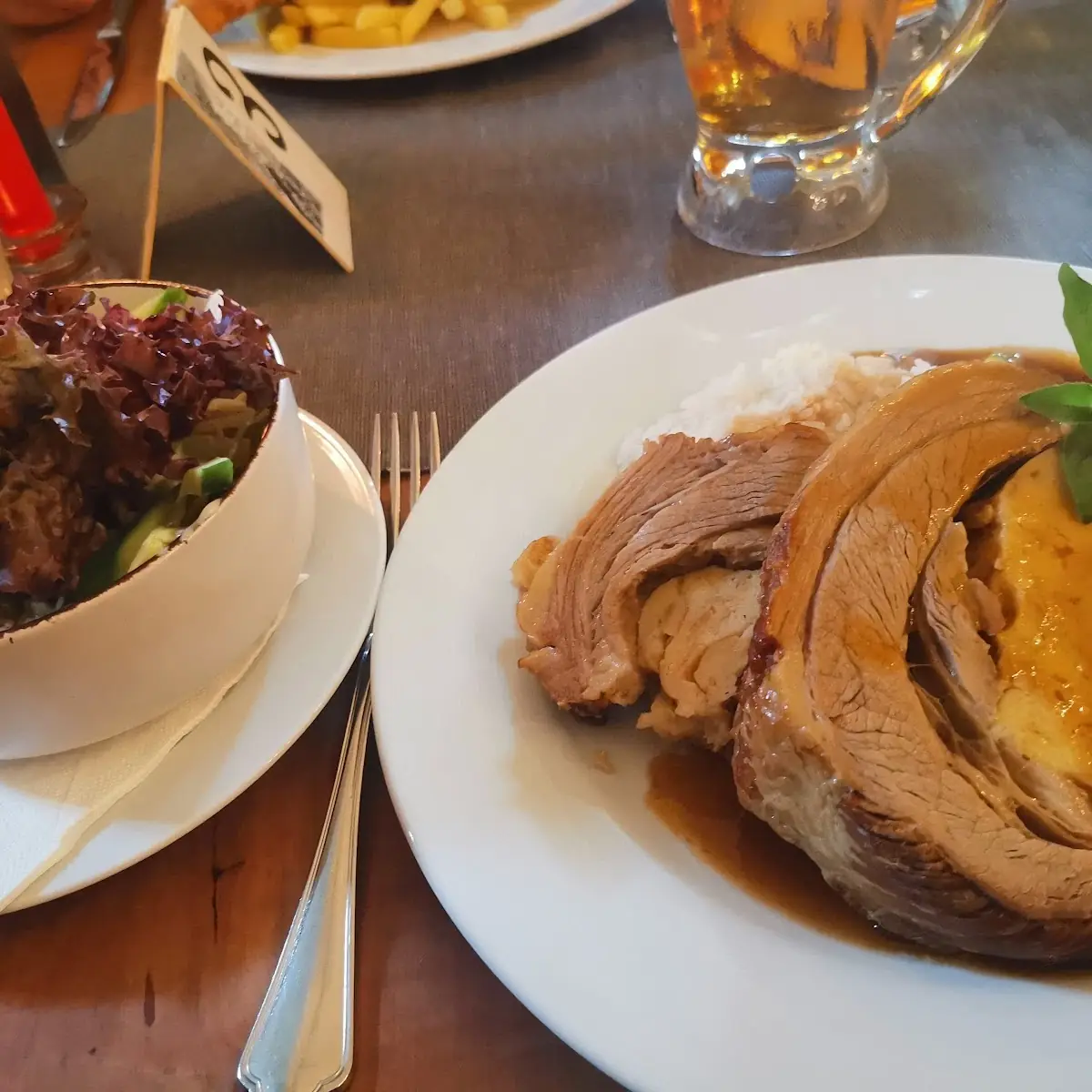 Gefüllter Kalbsbraten