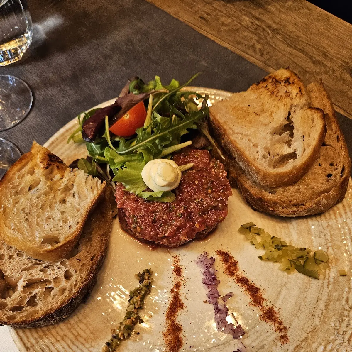 Beef Tartar a C G M