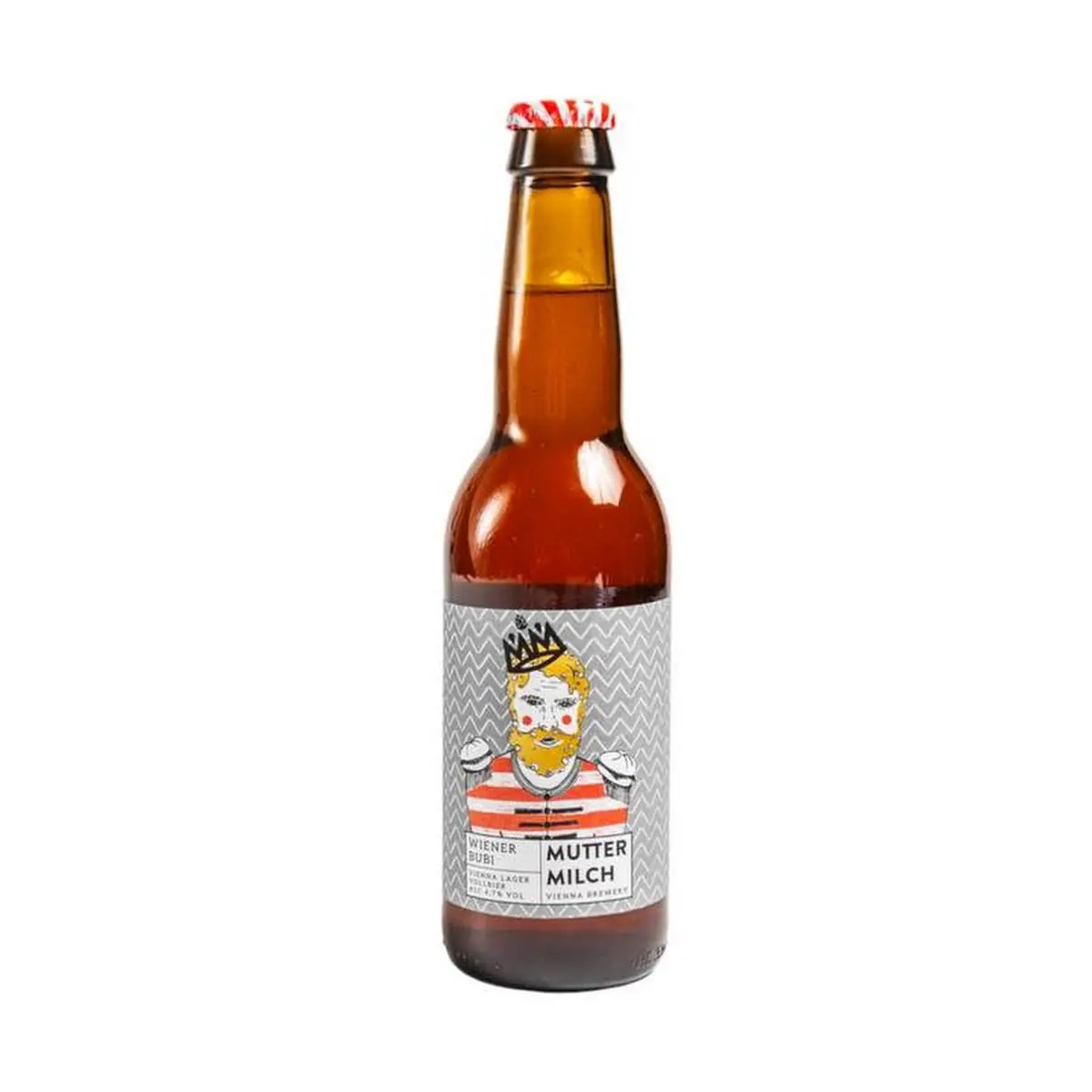 Muttermilch Wiener Bubi Vienna Lager 0 33l Bottled Beer