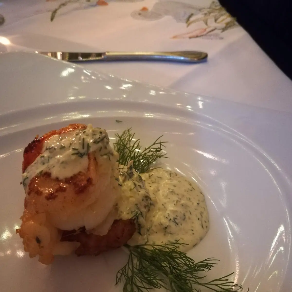 Shrimps Auf Kartoffel Taler