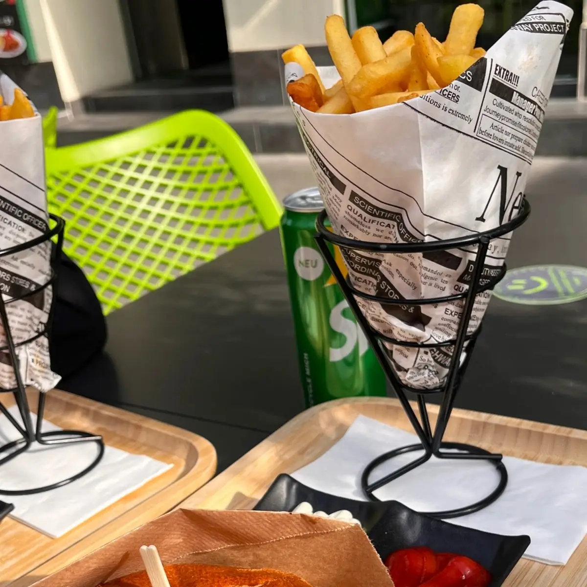 Burger Pommes