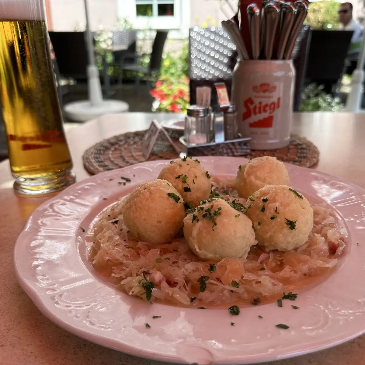 Gemischte Knödel
