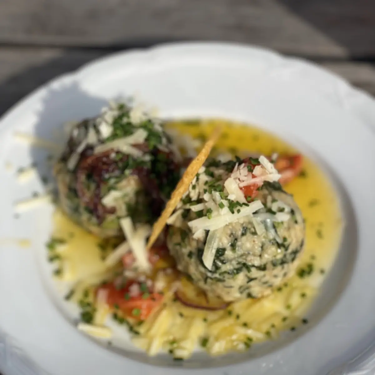 Super Leckere Spinatknödel