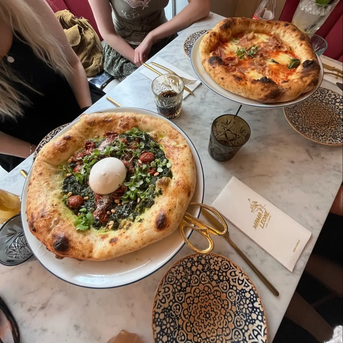 Pizza Burrata Bomb Vegetarisch