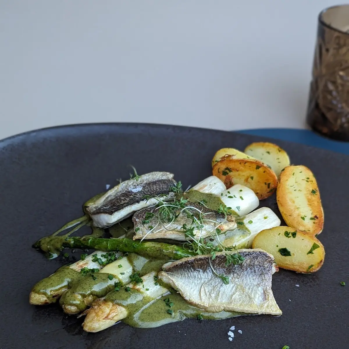 Gebratenes Zanderfilet