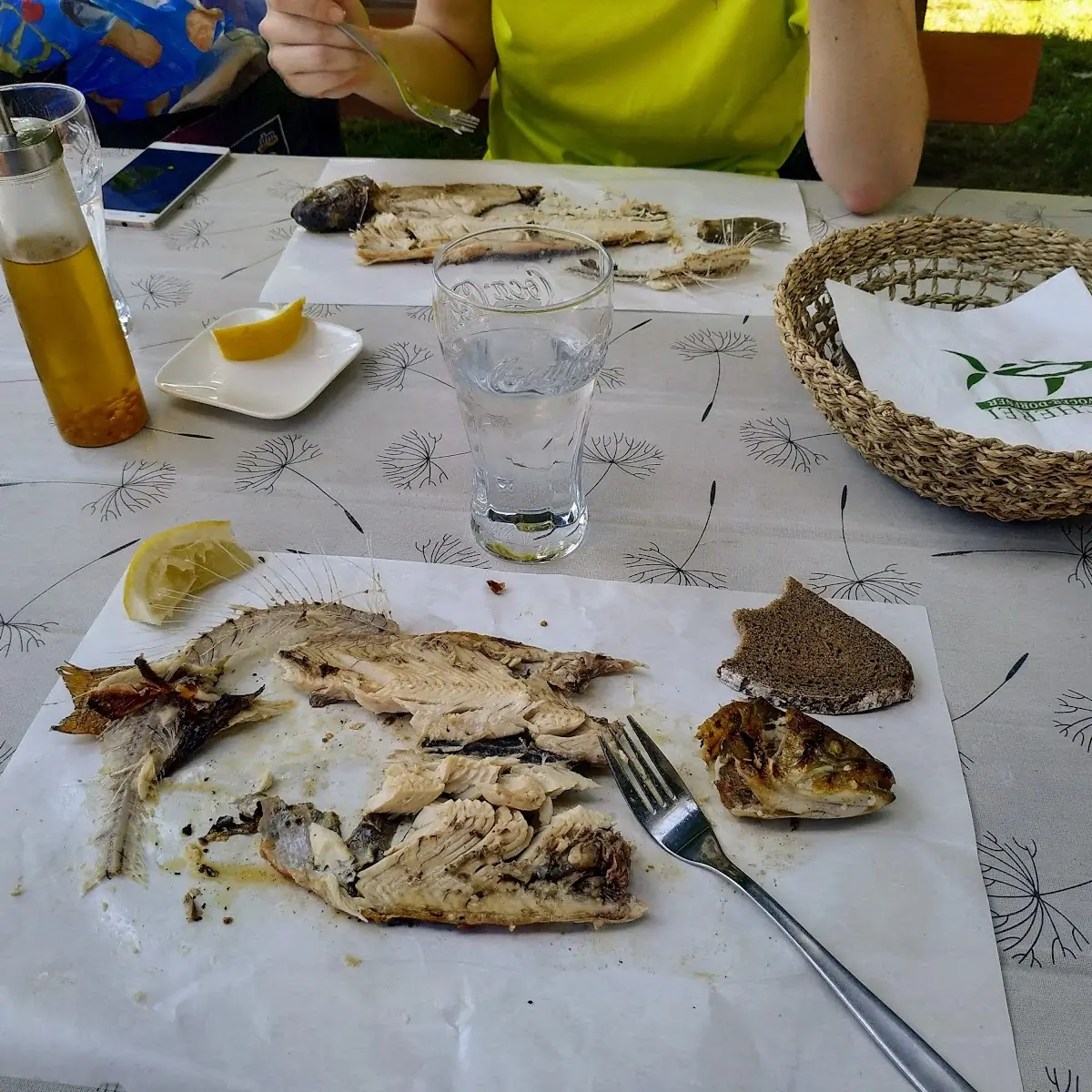 Steckerlfisch Mit Brot