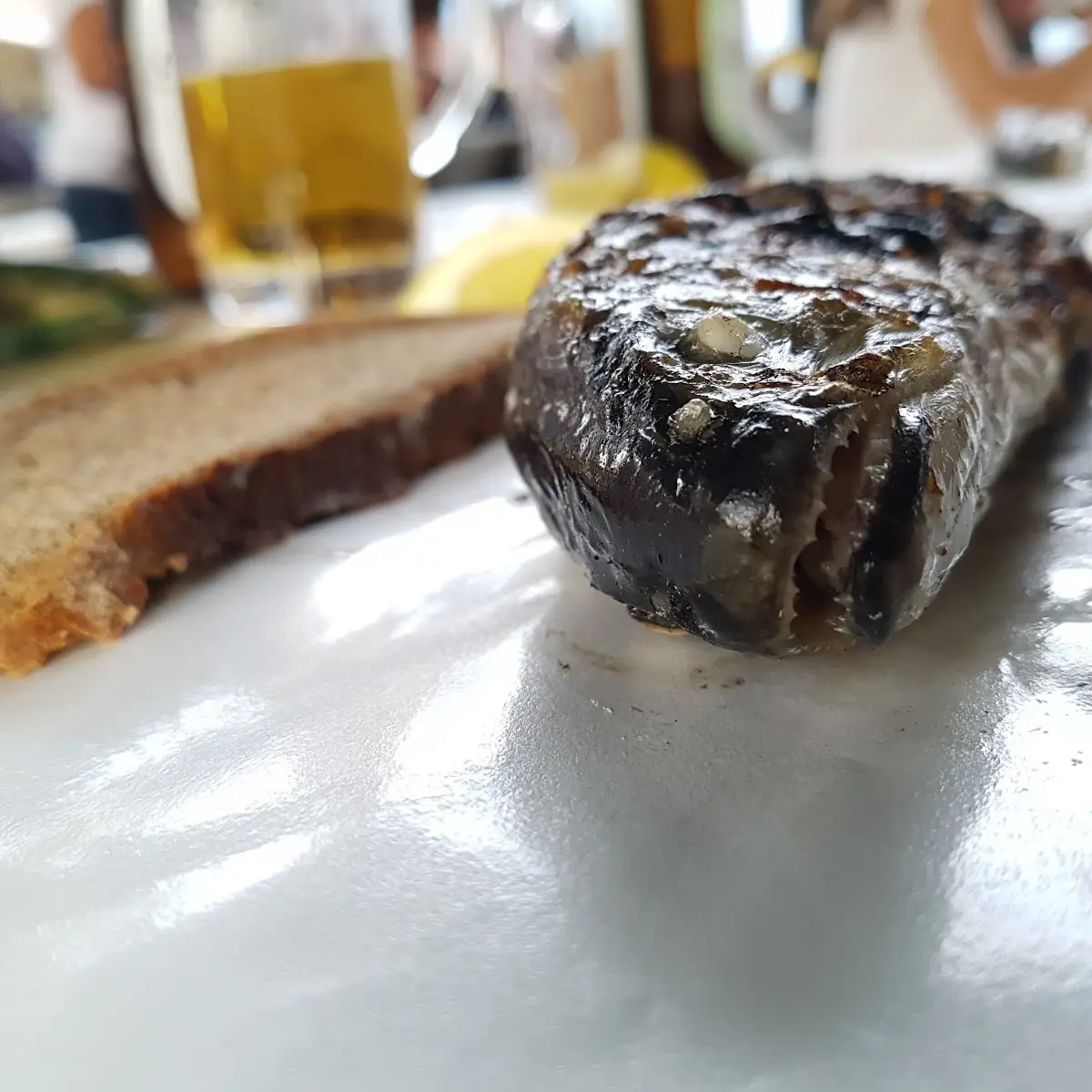 Steckerlfisch Saibling