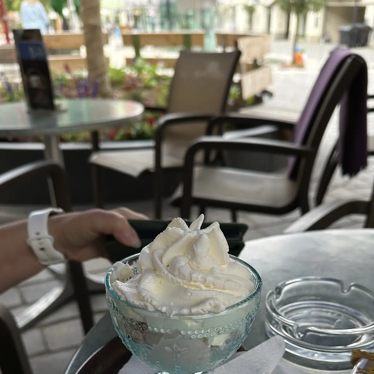 Gemischtes Eis Mit Schlag