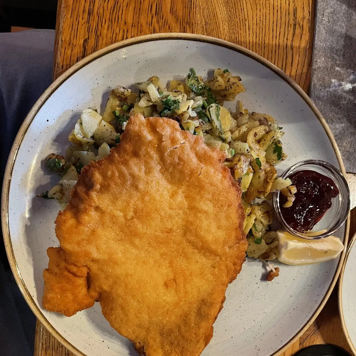 Cordon Bleu Mit Bratkartoffeln