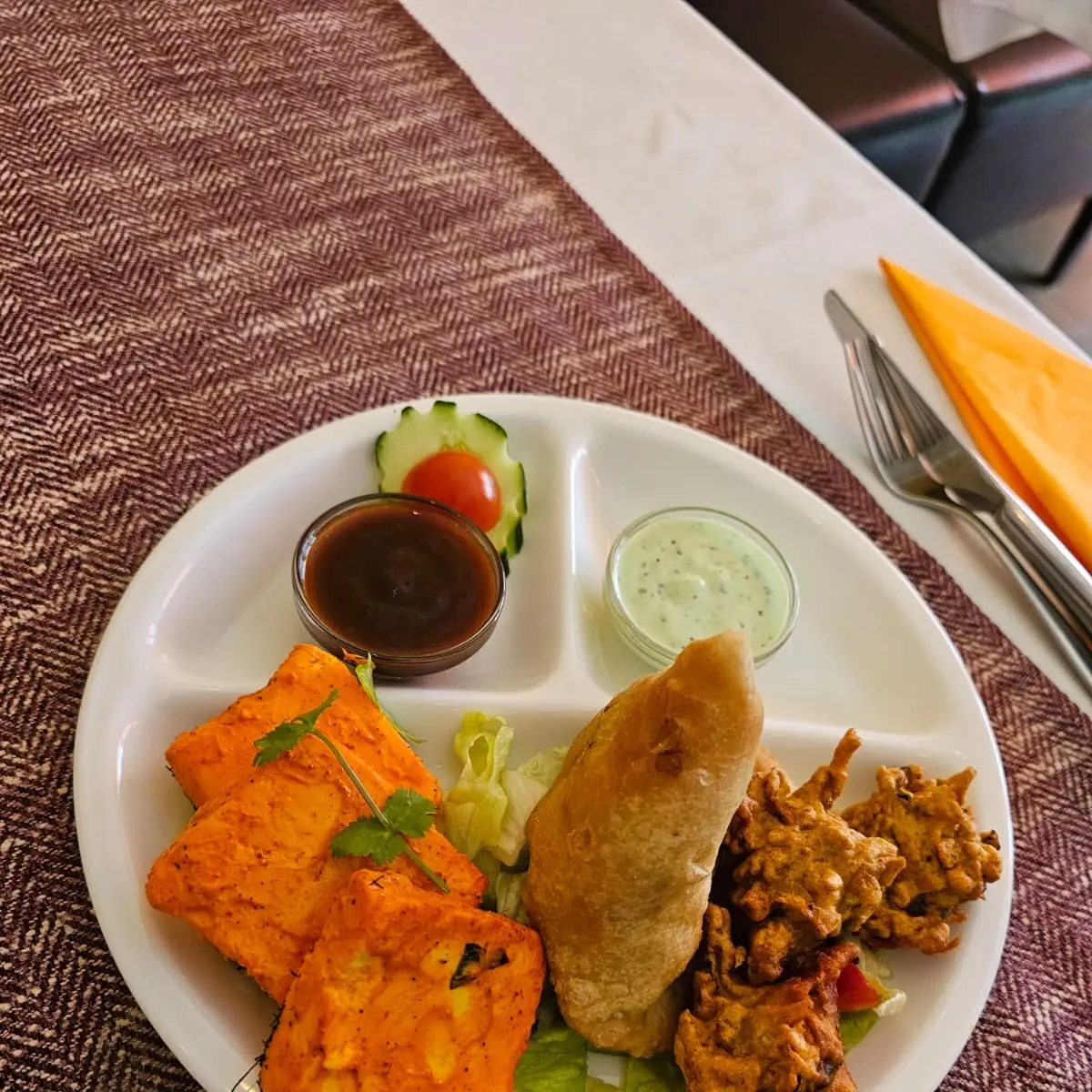 Pakoras Paneer