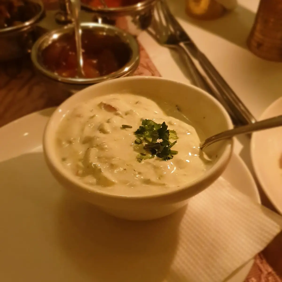 Papadom Mit Dip