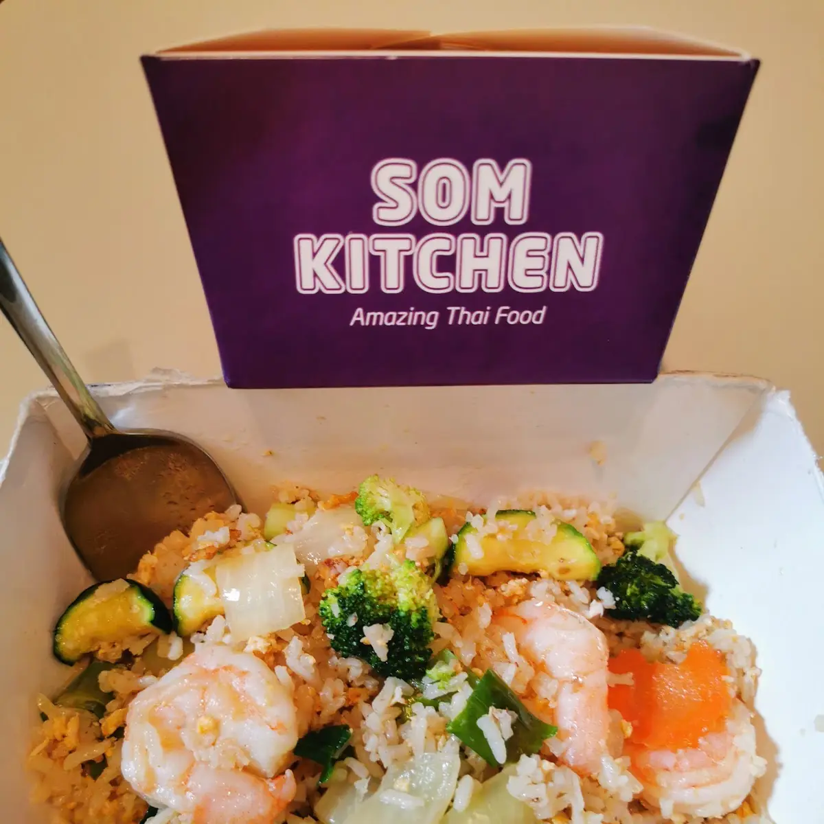 Fried Rice with Shrimps