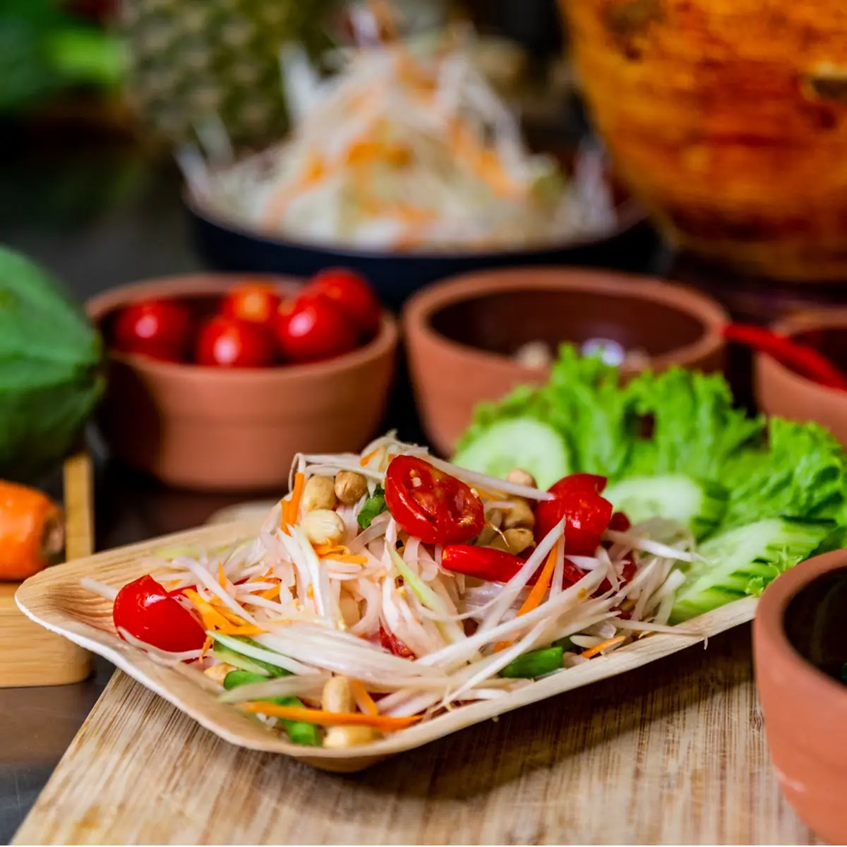 Som Tam - Green Papayasalad