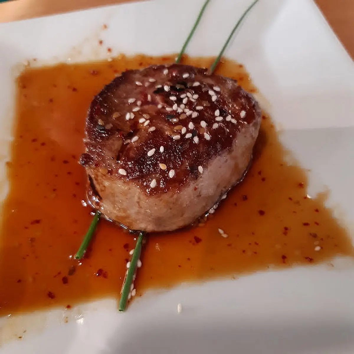 Ein Gegrilltes Schweine Koteletts