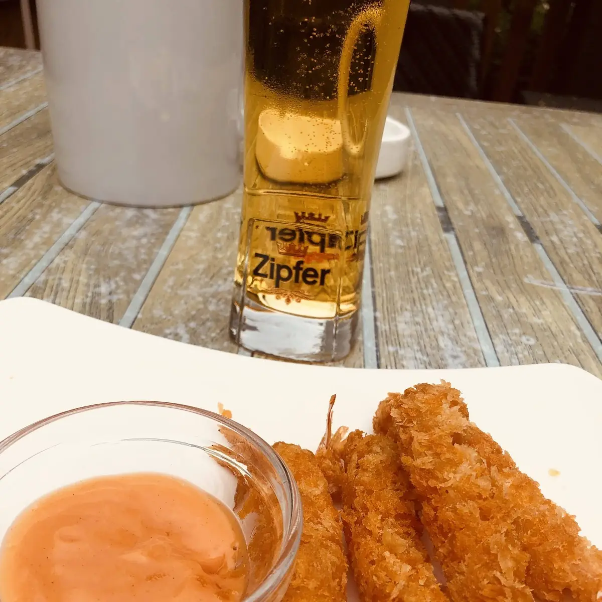 Gebackene Lange Garnelen