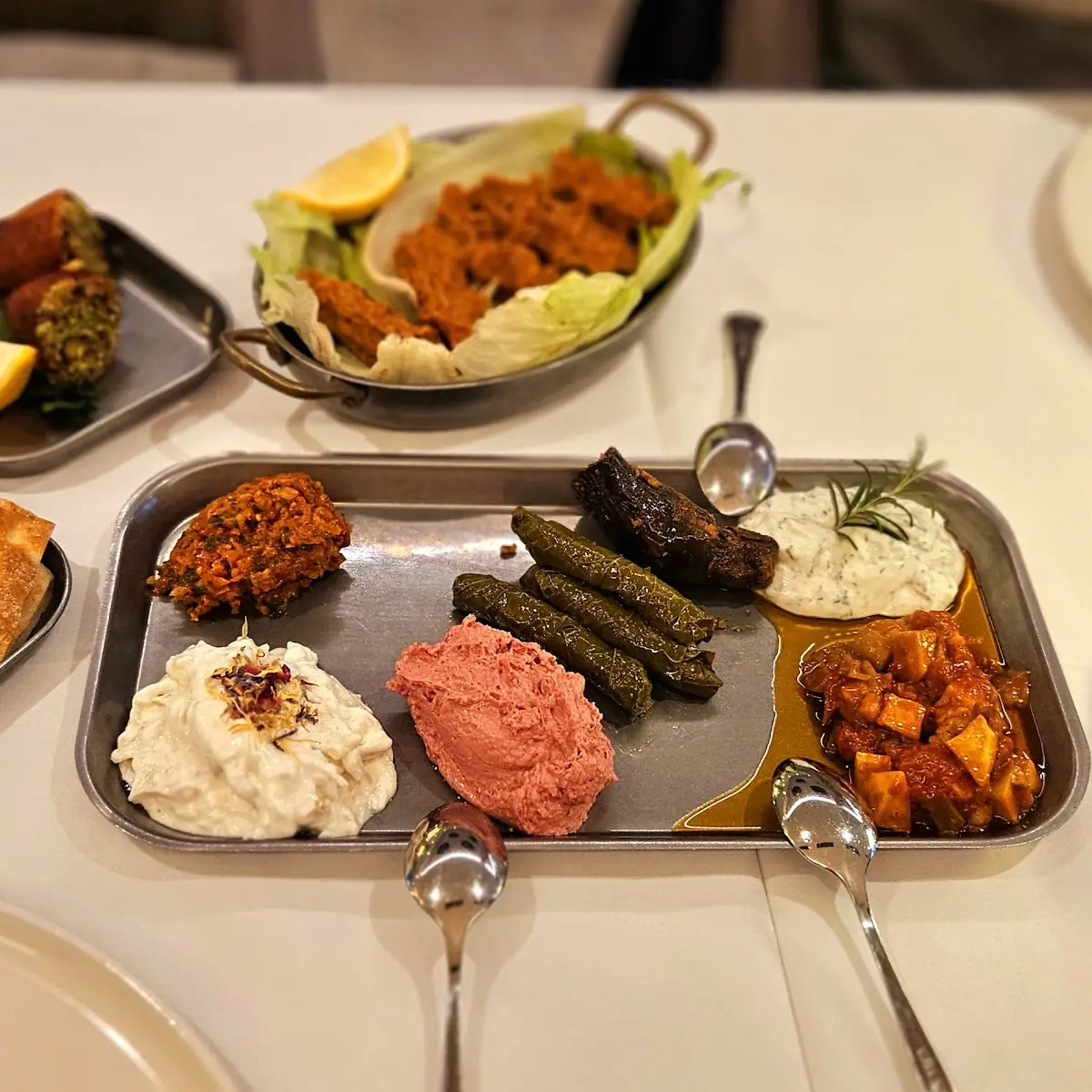 Gemischter Vorspeisenteller Nach Meze-art